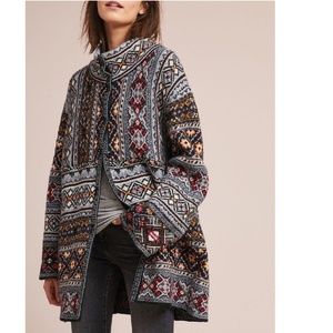 Anthropologie Oslo Sweater Coat by Aldomartins